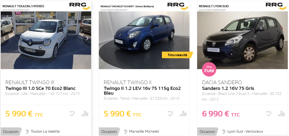 Quelle voiture acheter avec un budget de 2000 euros ?